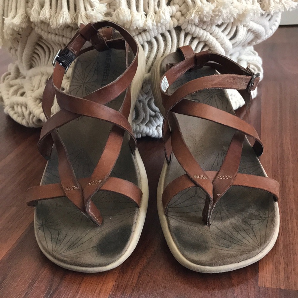 Merrell Duskair Seaway Thong - Leather Sandals